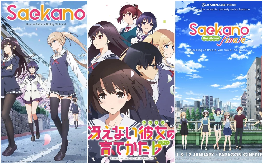 Saekano : How to Raise a Boring Girlfriend Watch Order, Recommended Viewing Sequence & Synopsis