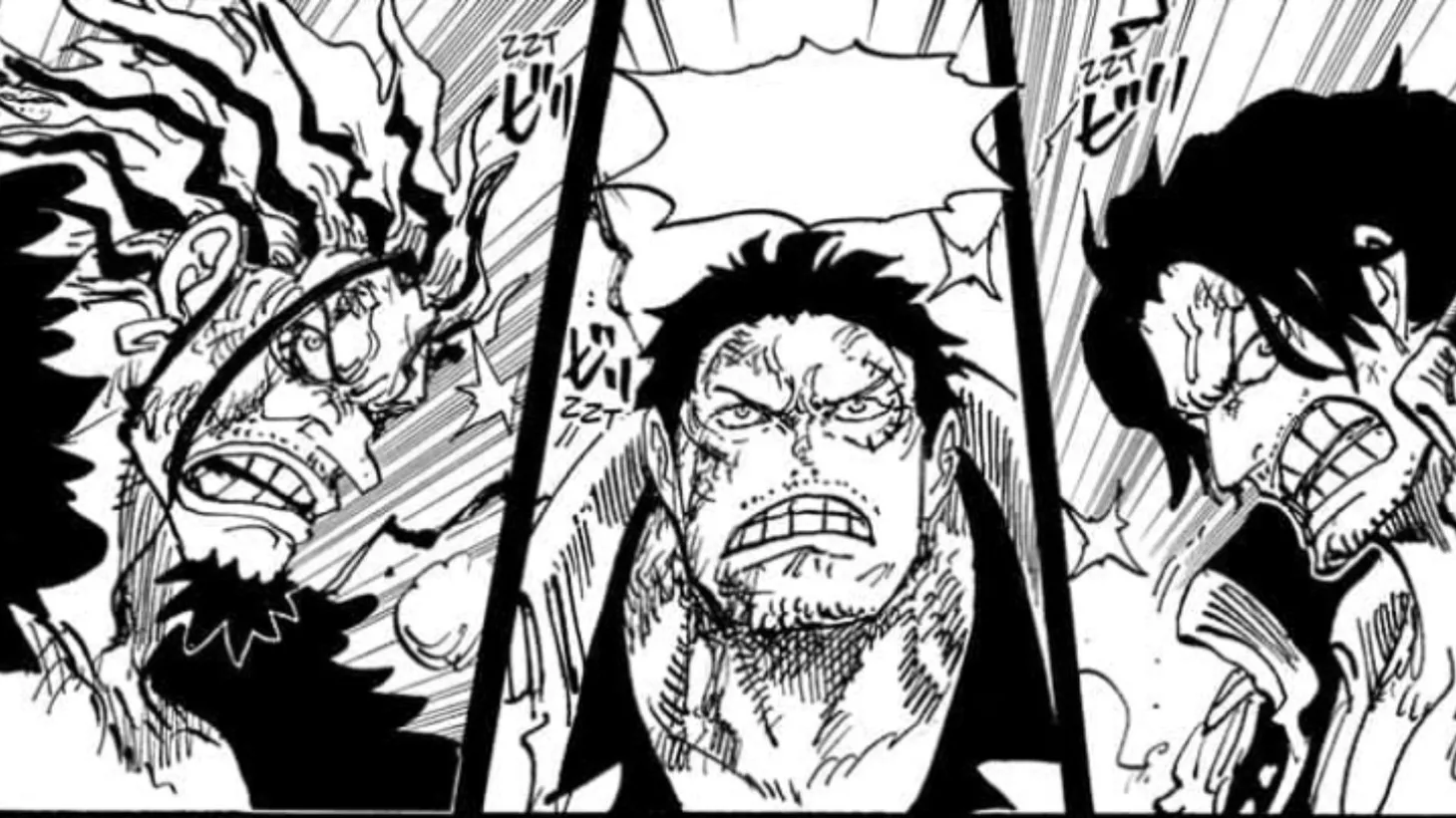One Piece Chapter 1164, Puncak Pertempuran God Valey